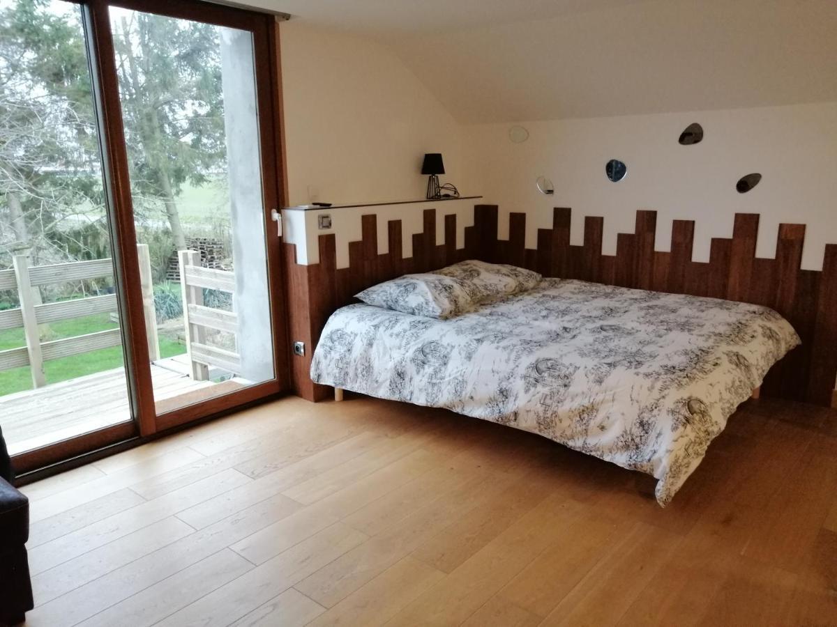 Le Gite Du Chtihameau Avec Piscine Interieure Privative, Selon Date Bassee Kültér fotó